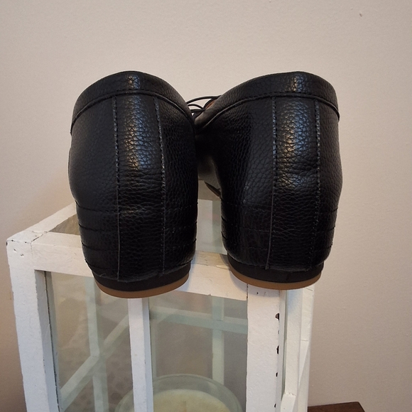 Alexis Black, 8.5, Woman's NWT, Loafers with Gold Rhinestone Buckle - Picture 6 of 7